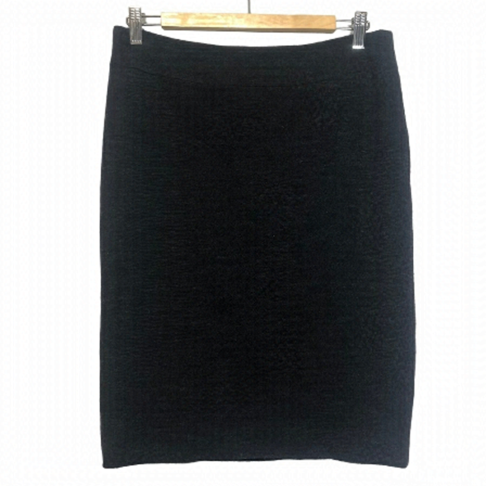 Iris Setlawke Wool Blend Navy Pencil Skirt, size 8